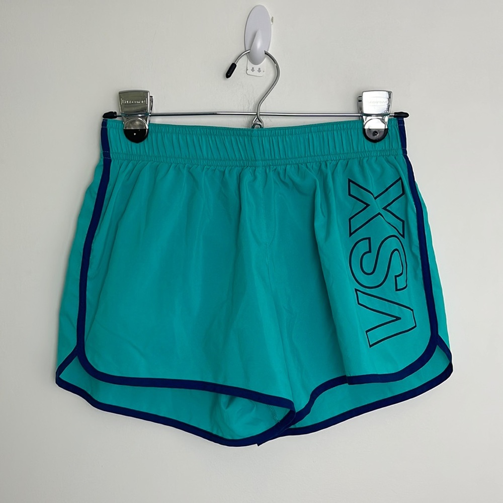 Victoria secret sport shorts teal size xs